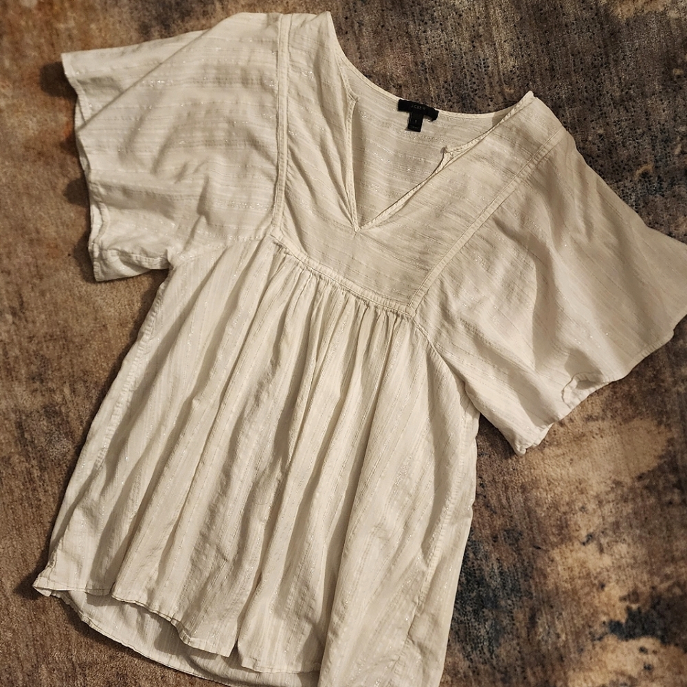 ** 2/$20 ** J.Crew Factory Shimmery Swimsuit Cover-Up
